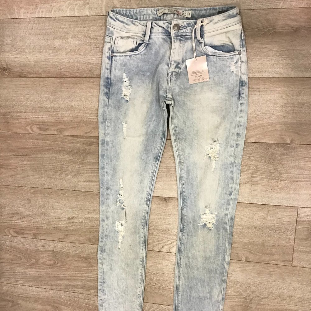 Zara Women's Premium wash Slim Jeans size 2 NEW